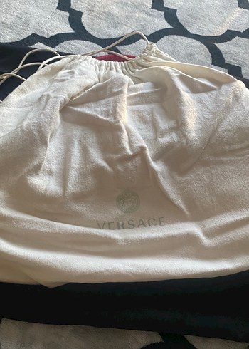 Versace ORİJİNAL Pembe Deri Kadın Çanta - Görsel 11