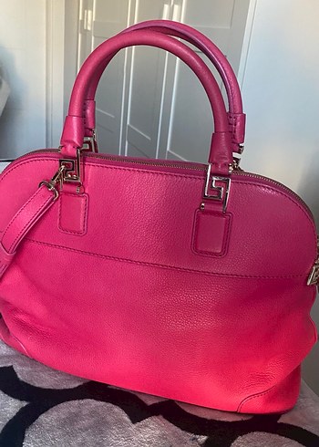 Versace ORİJİNAL Pembe Deri Kadın Çanta - Görsel 4