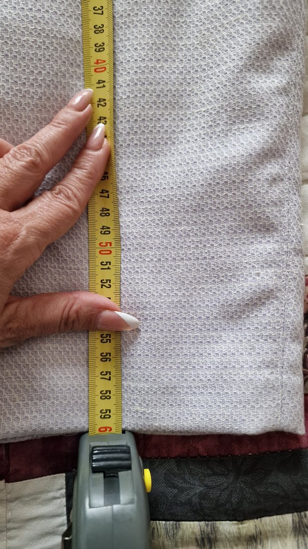 Kadın Lila, Keten Midi Kalem Etek - Görsel 5