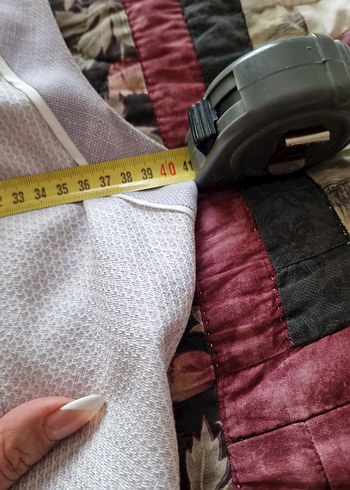 V Yaka Lila Midi Elbise - Görsel 6