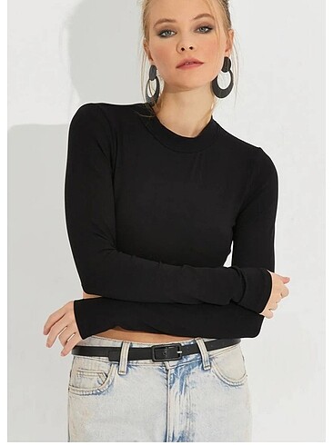 Diğer Sırt dekolteli crop