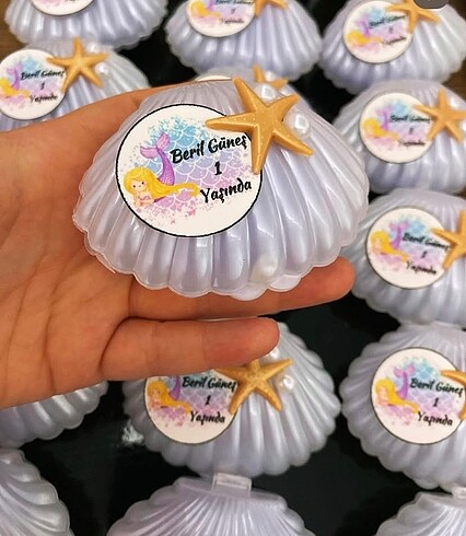 İstiridye kutu mum