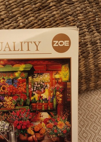 Beden 1000 Parça Çiçek Temalı Puzzle
