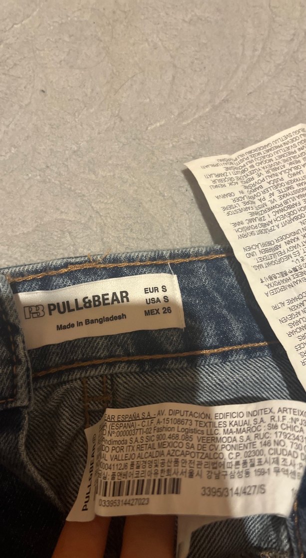 Sokak Stili Mini Kot Etekler pull and bear - Görsel 4