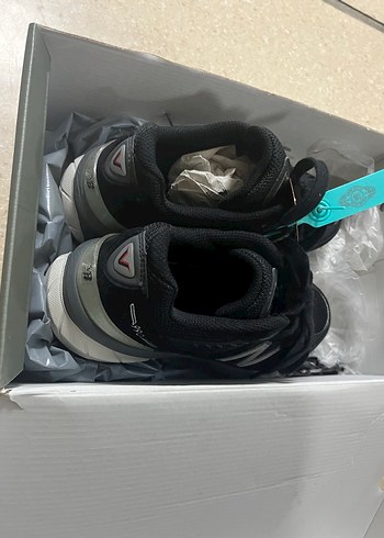 Siyah Spor Sneakers Velcro Detaylı - Görsel 3