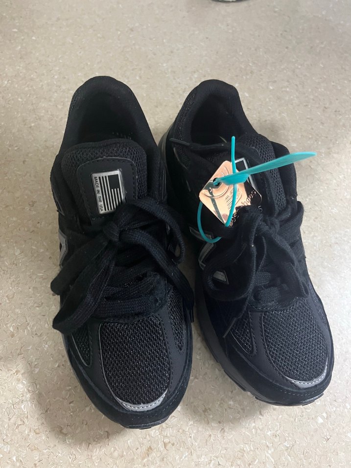 Siyah Spor Sneakers Velcro Detaylı - Görsel 4