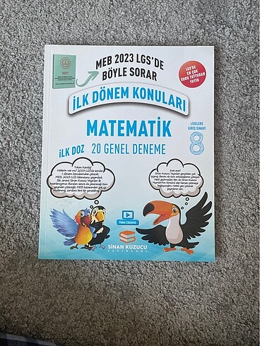 Sinan Kuzucu İlk Doz 20 Genel Deneme 8.Sınıf Matematik