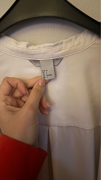 H&M Beyaz Gömlek
