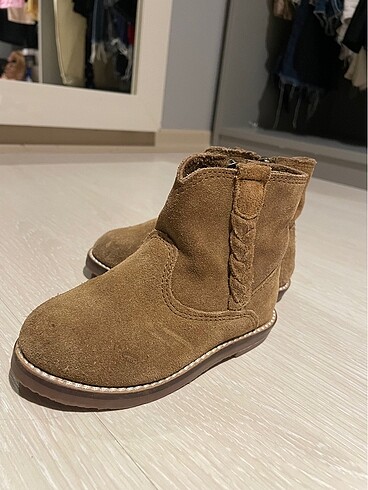 21 Beden camel Renk Çocuk kovboy bot