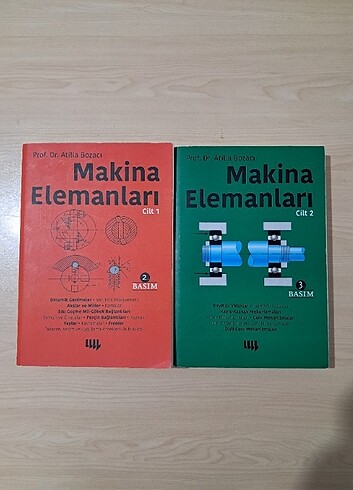 AMakina Elemanları 2 Cilt Set