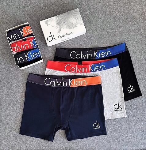 Calvin Klein 3?lü Boxer Set