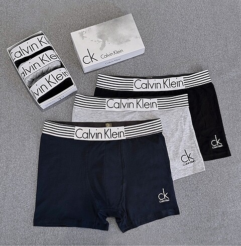 Calvin Klein 3?lü Boxer Set