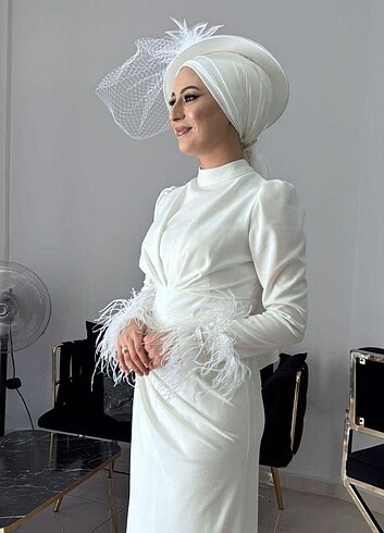 Beyaz elbise - Görsel 5