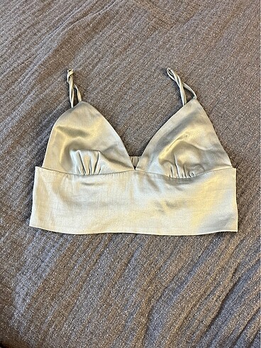 Zara askılı crop