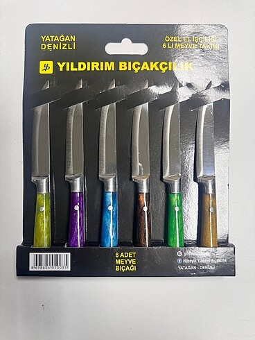 Epoksi sağ meyve bıçakları