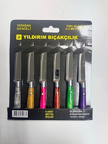 Diğer Epoksi sağ meyve bıçakları