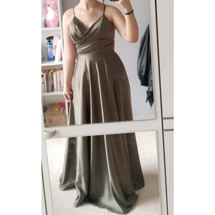 Haki Saten Abiye - Görsel 3