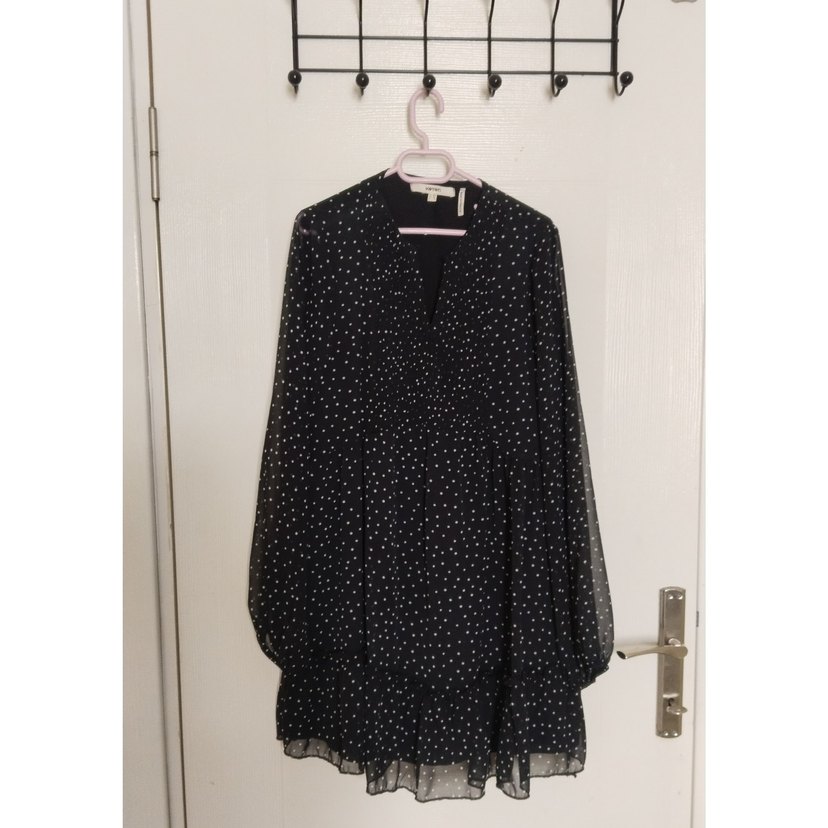 Koton Puantiye Desenli Mini Elbise - Görsel 4