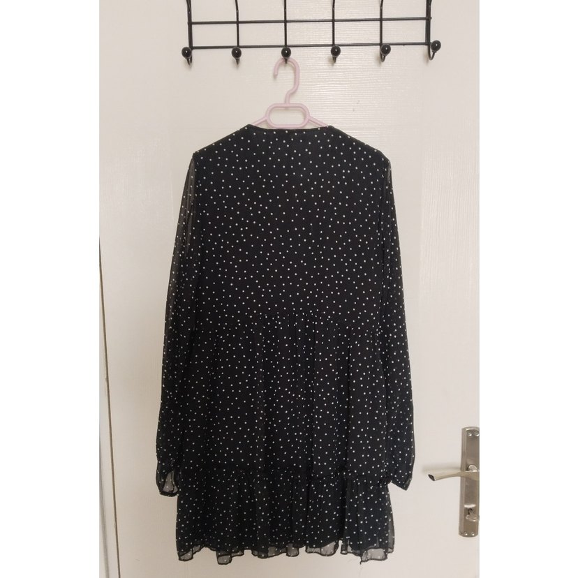 Koton Puantiye Desenli Mini Elbise - Görsel 5