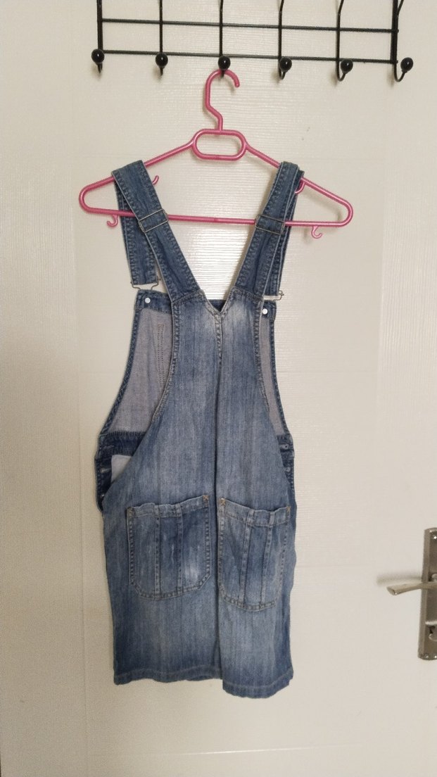 Kot Şort Tulum - Görsel 2