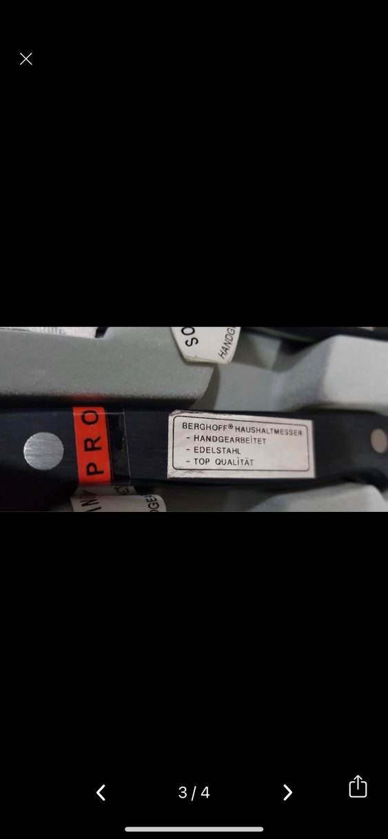 12 Parça Siyah Saplı Mutfak Bıçak Seti - Görsel 3