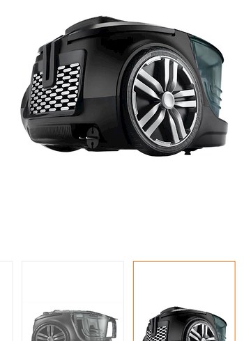 Siyah Elektrikli Süpürge - Görsel 4