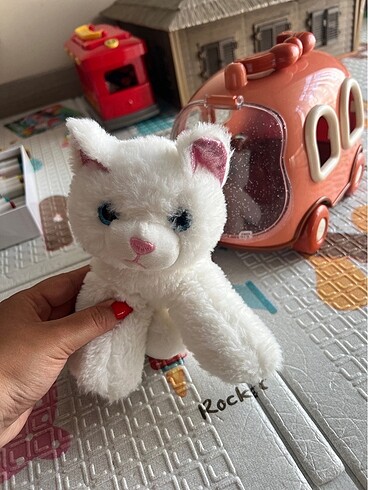 Tekerlekli oyuncak kedi evi - Görsel 5