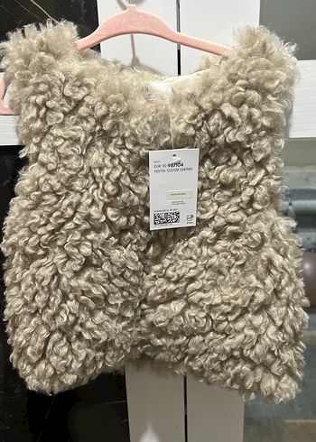 H&M Kürklü Yün Yelek