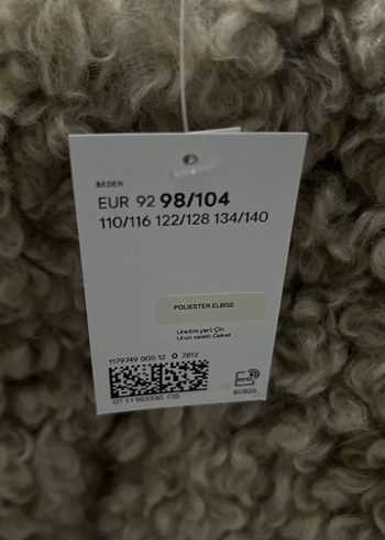 H&M H&M Kürklü Yün Yelek