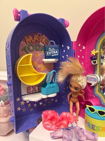 Beden Barbie taşınabilir çanta ve aksesuarları