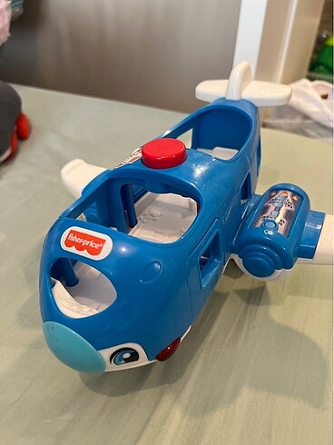 Fisher price uçak 1 adet figür ile