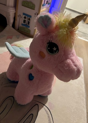 Diğer Pembe Peluş Unicorn Oyuncak