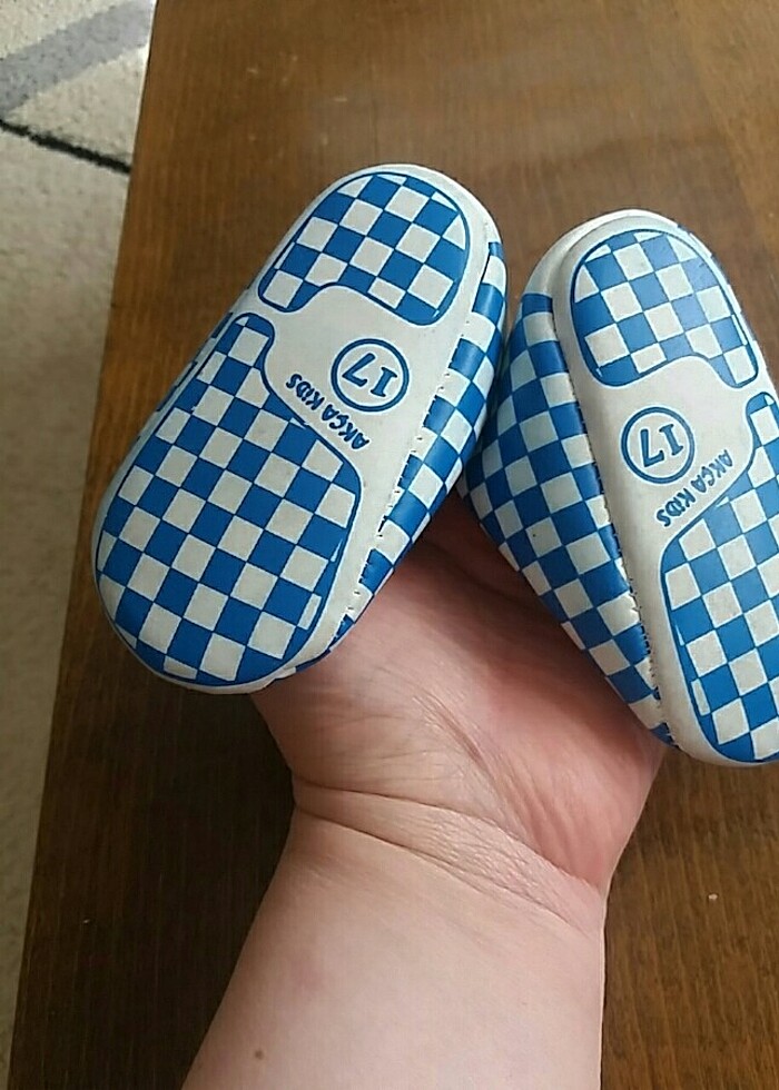 17 numara bebek ayakkabısı  - Görsel 3