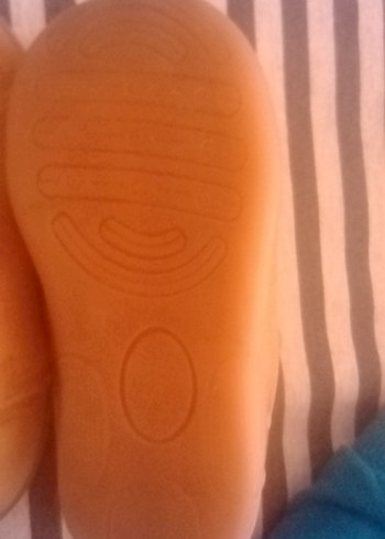 Sarı kahve parlak Tokalı Erkek Bebek İlk Adım Ayakkabısı 23 no - Görsel 3