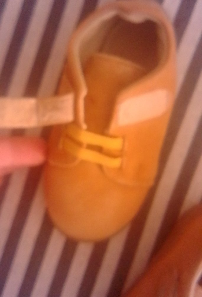 Sarı kahve parlak Tokalı Erkek Bebek İlk Adım Ayakkabısı 23 no - Görsel 4