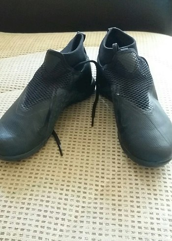 Nike Nike phantom vsn Erkek siyah Yılan Desenli Futbol Ayakkabısı