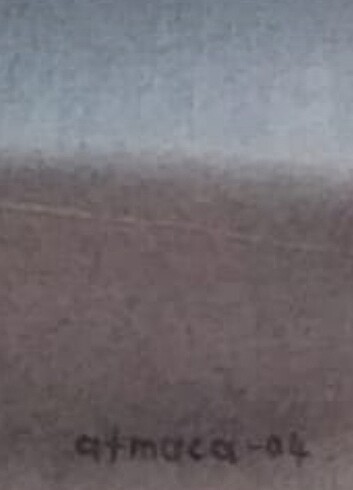 Yağlı boya imzalı atmaca - Görsel 3