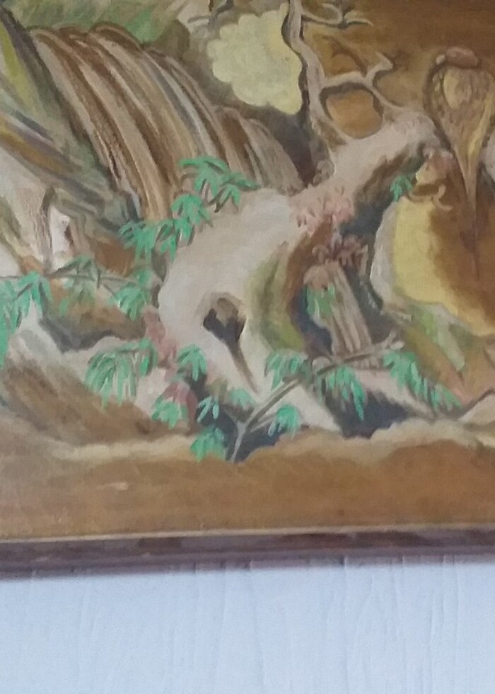 Antika 1987 yagli boya imzalı  - Görsel 3