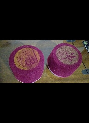Osmanli fes şapka 2 adet - Görsel 12