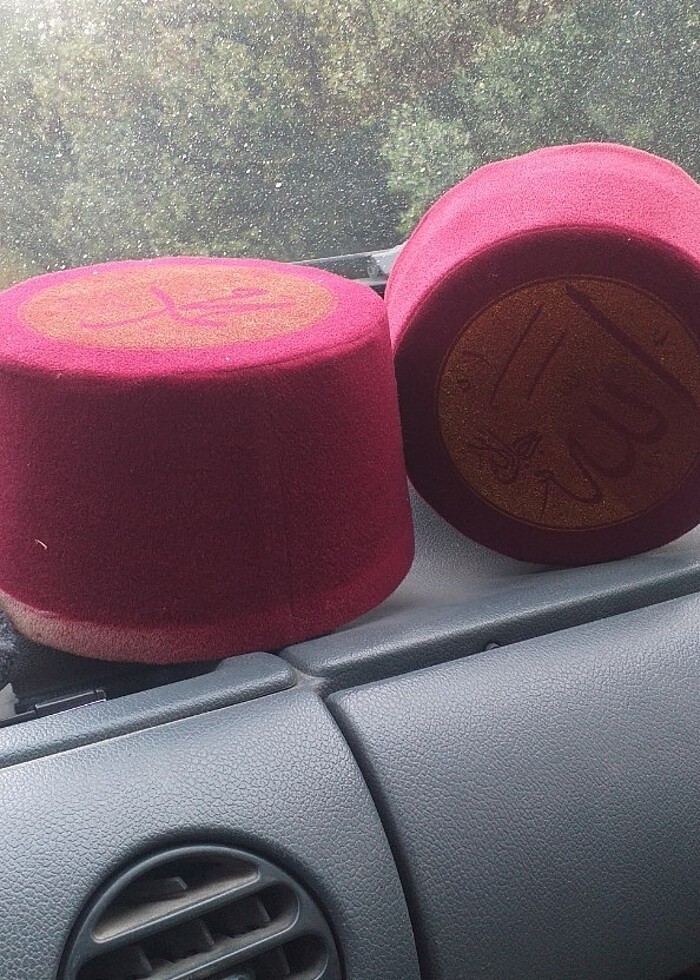 Osmanli fes şapka 2 adet - Görsel 3