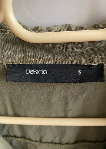 Haki Kadın Denim Gömlek - Görsel 5