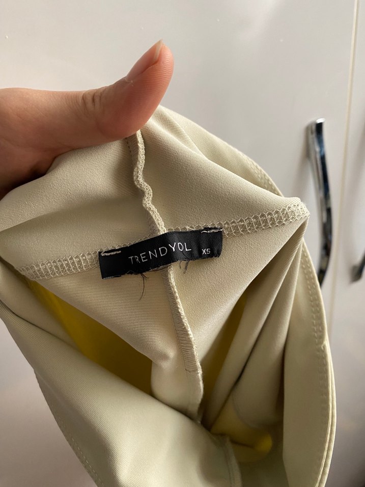 Bej Yüksek Bel Toparlayıcı Spor Şort Tayt - Görsel 4