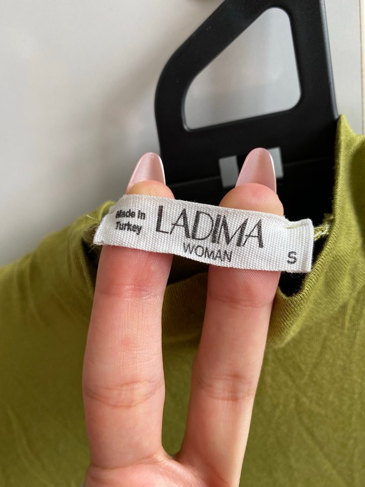 Yeşil Balıkçı Yaka İnce Bluz - Görsel 4