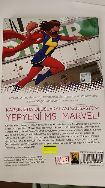 MS. MARVEL cilt 1 normal değil