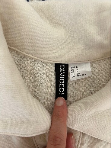 s Beden HM crop sweat