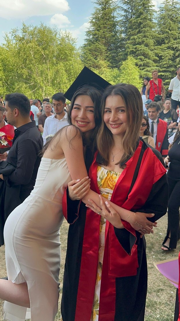 Beyaz Mezuniyet Elbisesi - Görsel 2