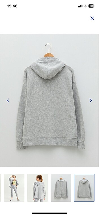 LC Waikiki Fermuarlı Sweatshirt Hırka