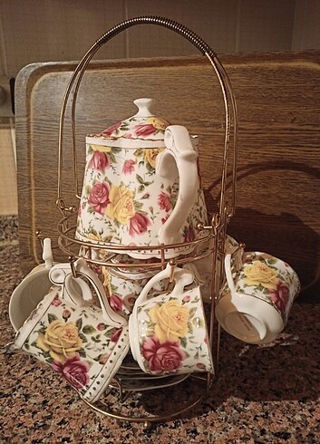 Vintage Porselen Çay seti