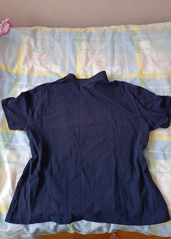 Lacivert Polo Tişört Kısa Kollu orijinal - Görsel 4