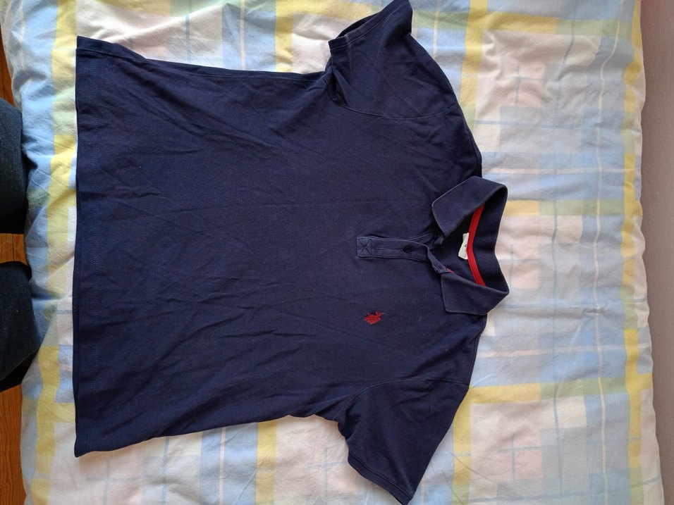 Lacivert Polo Tişört Kısa Kollu orijinal - Görsel 3